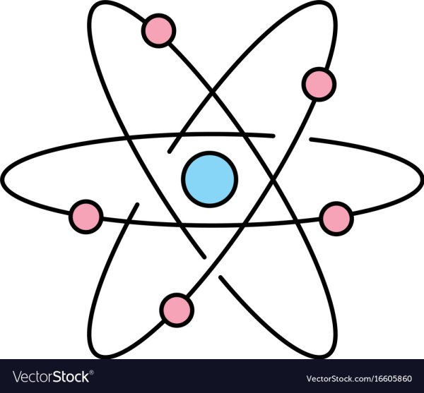 Нарисовать атом