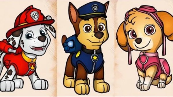 Щенячий патруль Маршалл