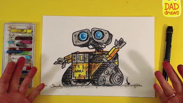 Валли рисунок цветной