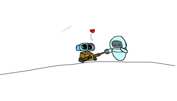 Раскраска Wall-e