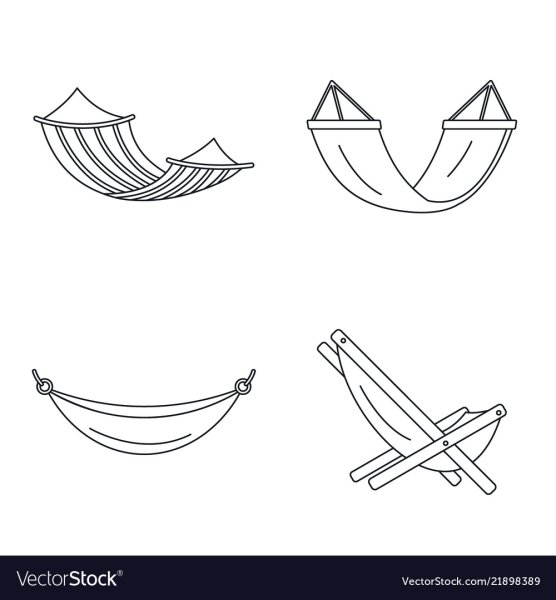 Гамак карандашом