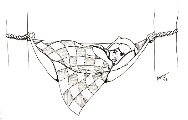 Гамак рисунок