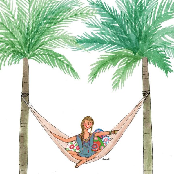 Плетение гамака схема