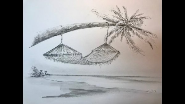 Гамак раскраска