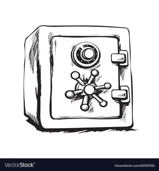 Сейф рисованный