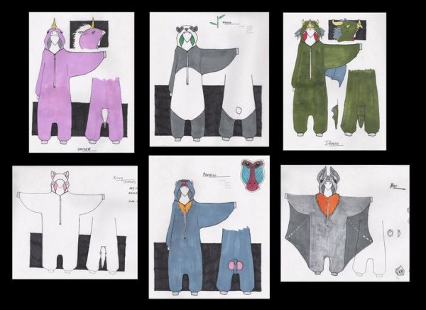 Лекало кигуруми