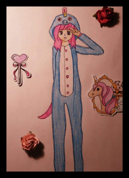 Кукла нарисовать в кинкуруми