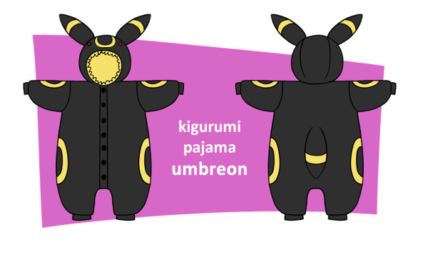 Кигуруми покемон Umbreon