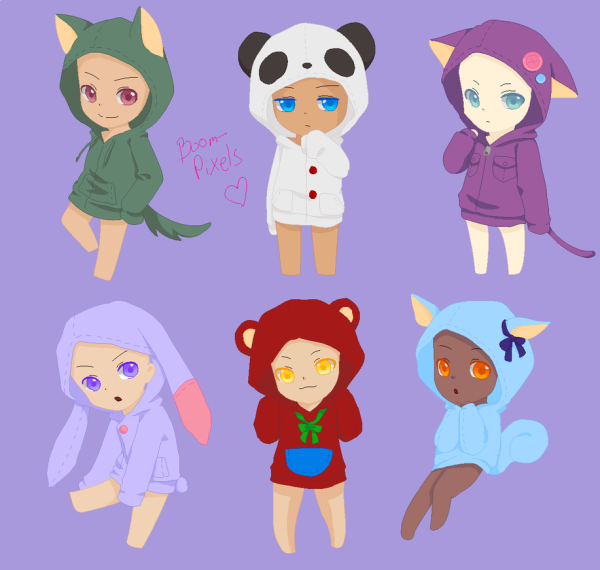 Чиби базы людей