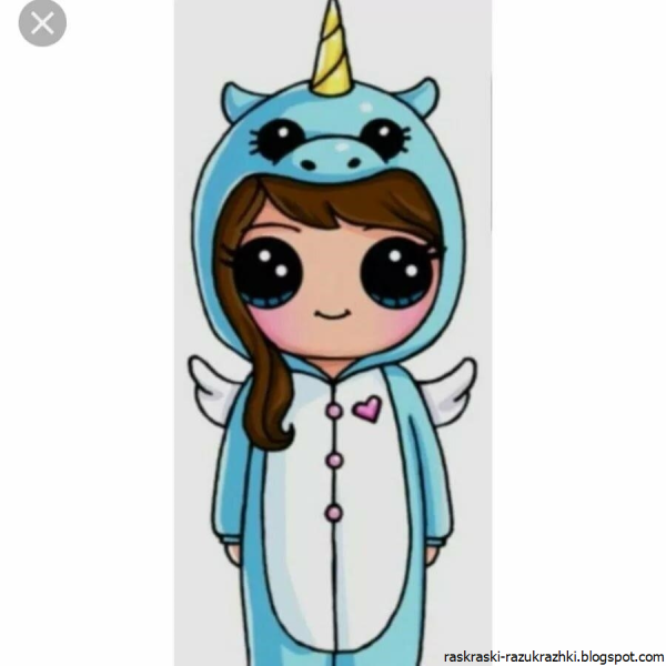 Милые мультяшные девочки в пижамах