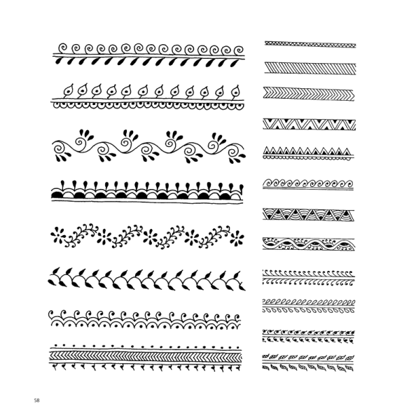 Мехенди эскизы для начинающих
