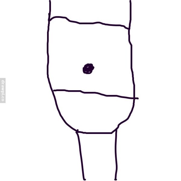 Беременность живот рисунки легкие