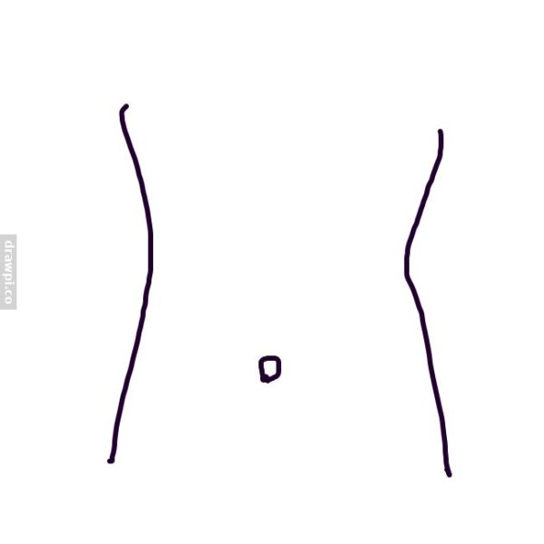 Правильная форма пупка