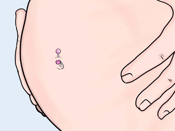 Как рисовать пупок