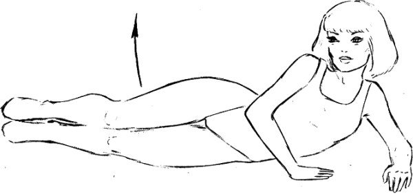 Рисунки на животе