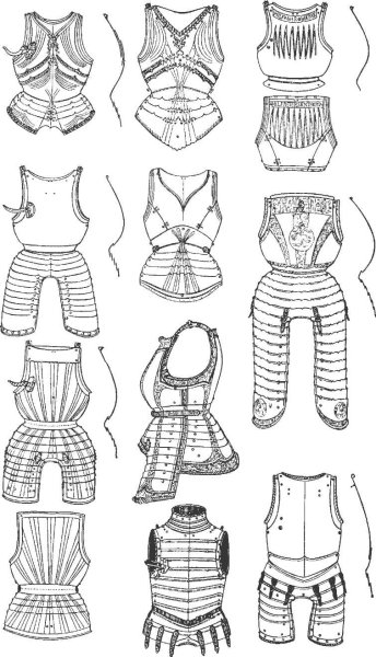 Нарисованный доспех