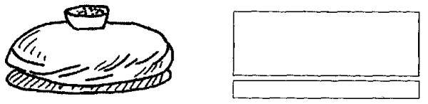 Пошаговый рисунок каравая