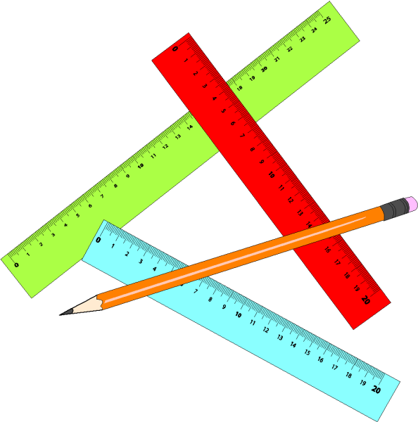 Линейка нарисованная