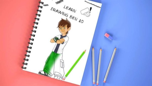 How to draw Ben 10