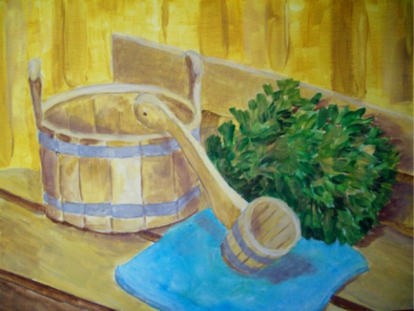 Рисунки на тему баня