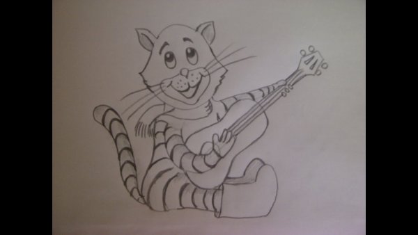 Матроскин карандашом