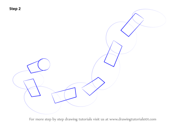 Поэтапное рисование браслета