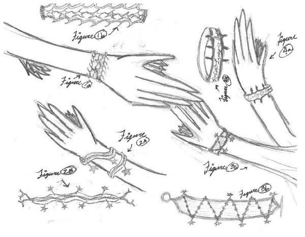 Браслет скейчинг срисовать