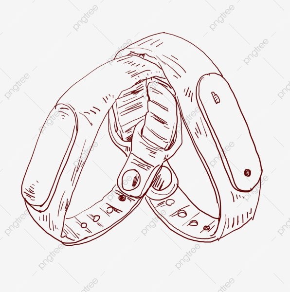 Нарисовать браслет