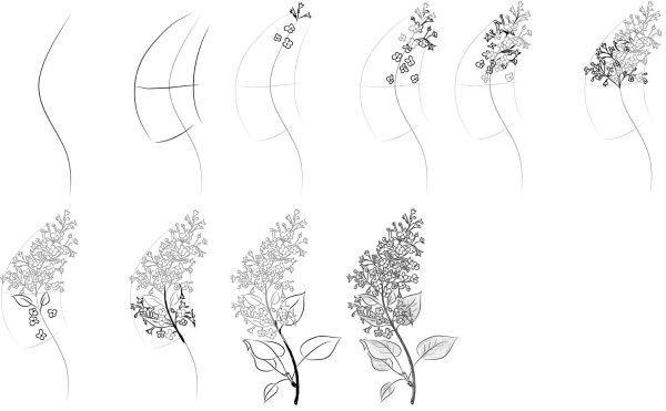 Звезда поэтапное рисование для детей