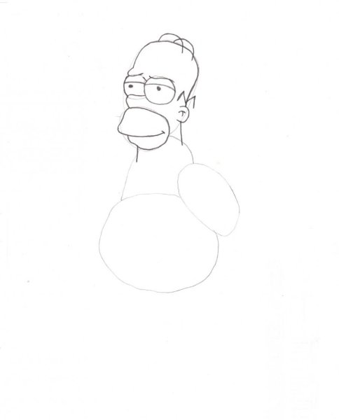 Гомер карандашом