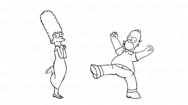 Симпсоны рисунки