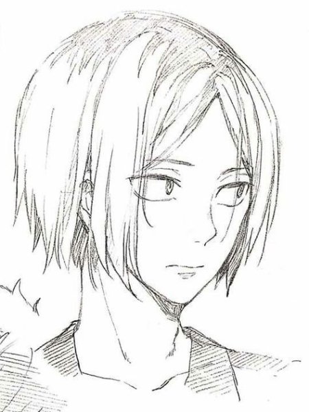 Раскраски аниме волейбол Кенма