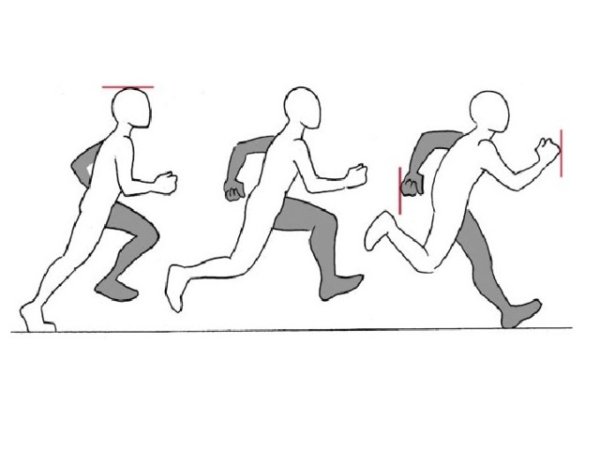 Бег покадровая анимация