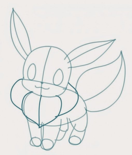 Иви рисовать поэтапно