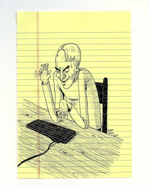 Урок рисование хакера