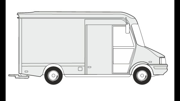 Автофургон рисунок