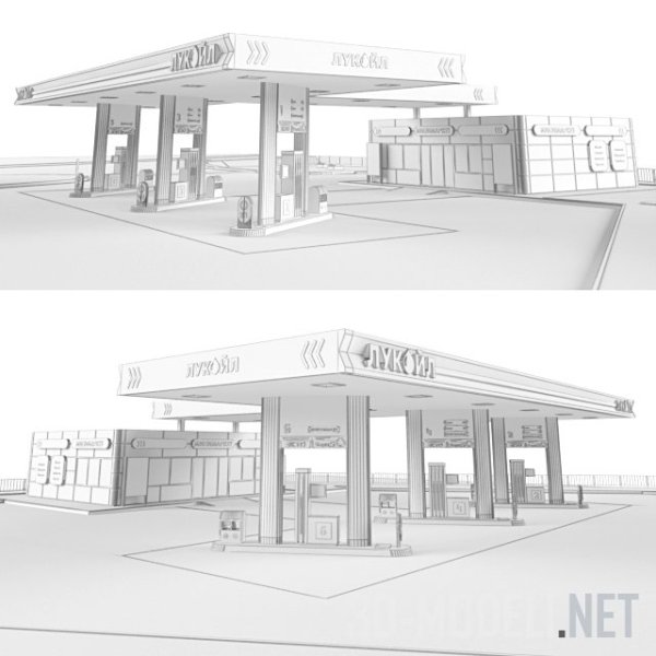 АЗС карандашом