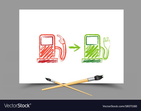 Рисунки на тему заправки будущего