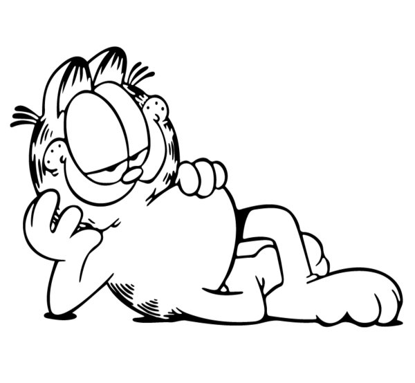 Гарфилд картинки