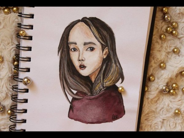 Портрет карамбейби рисунок