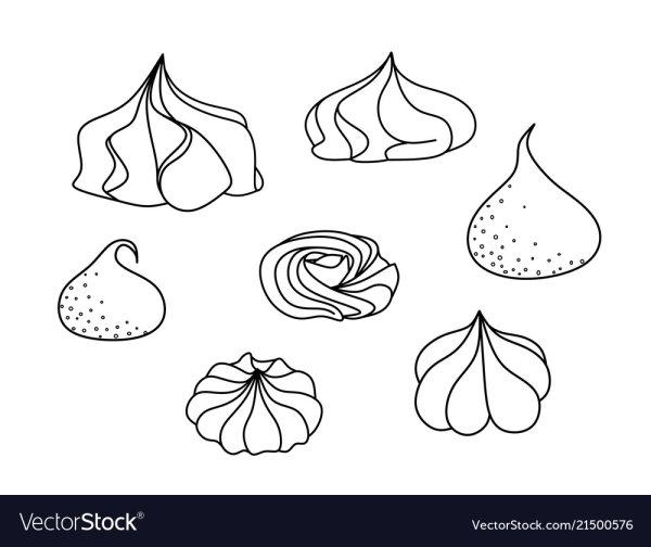 Безе раскраска