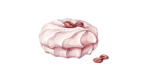 Зефир рисованный