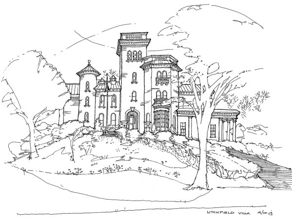 Виллы эскиз