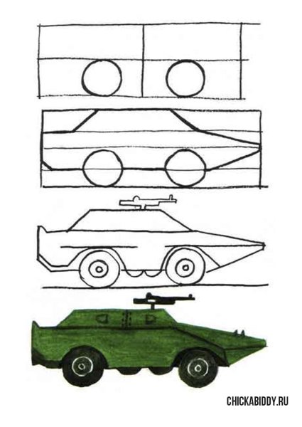 Рисование военной техники