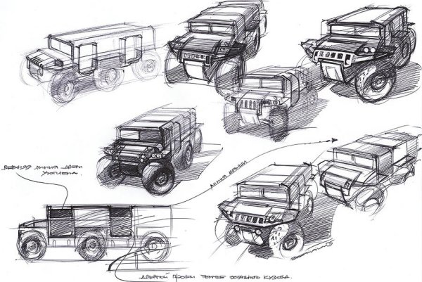 Вездеход шаман чертежи