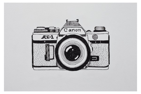 Рисунок одной линией иконки