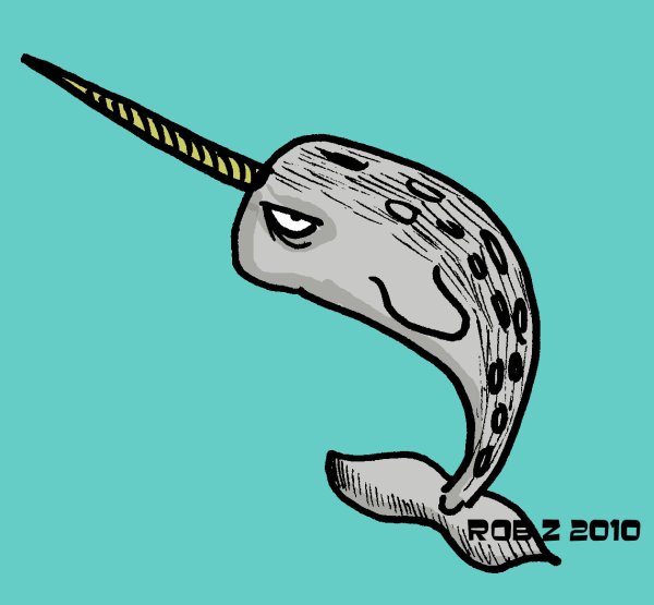 Для дошкольников нарвал-морской Единорог