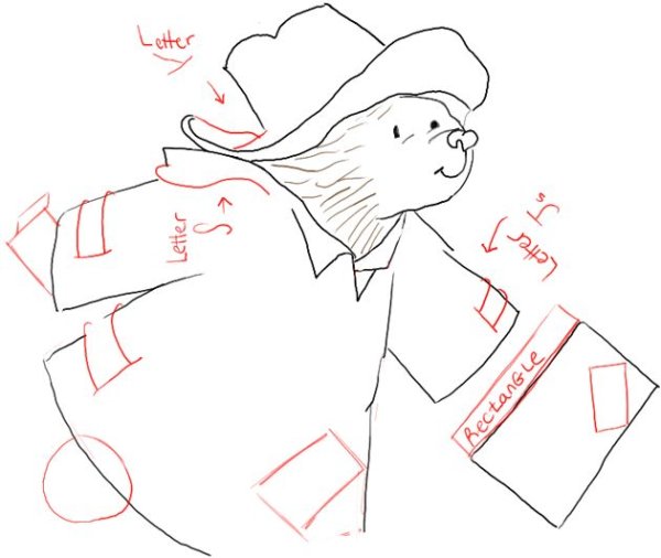 Медвежонок Паддингтон выкройка