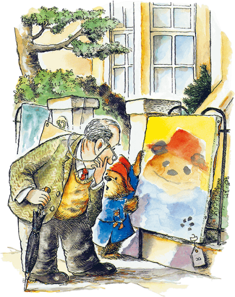 Майкл Бонд: Медвежонок Паддингтон рисует