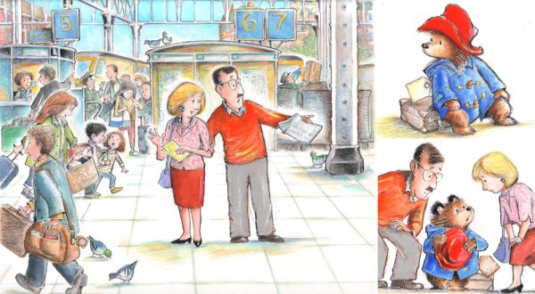 Паддингтон иллюстрации к книге